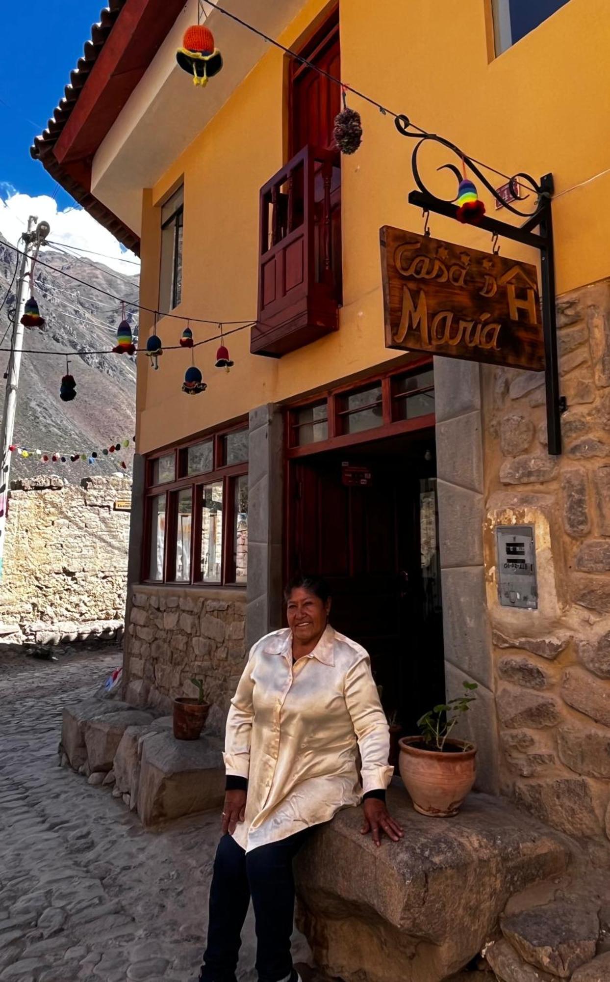 Bed and Breakfast Casa D'Maria Ollantaytambo Exterior foto