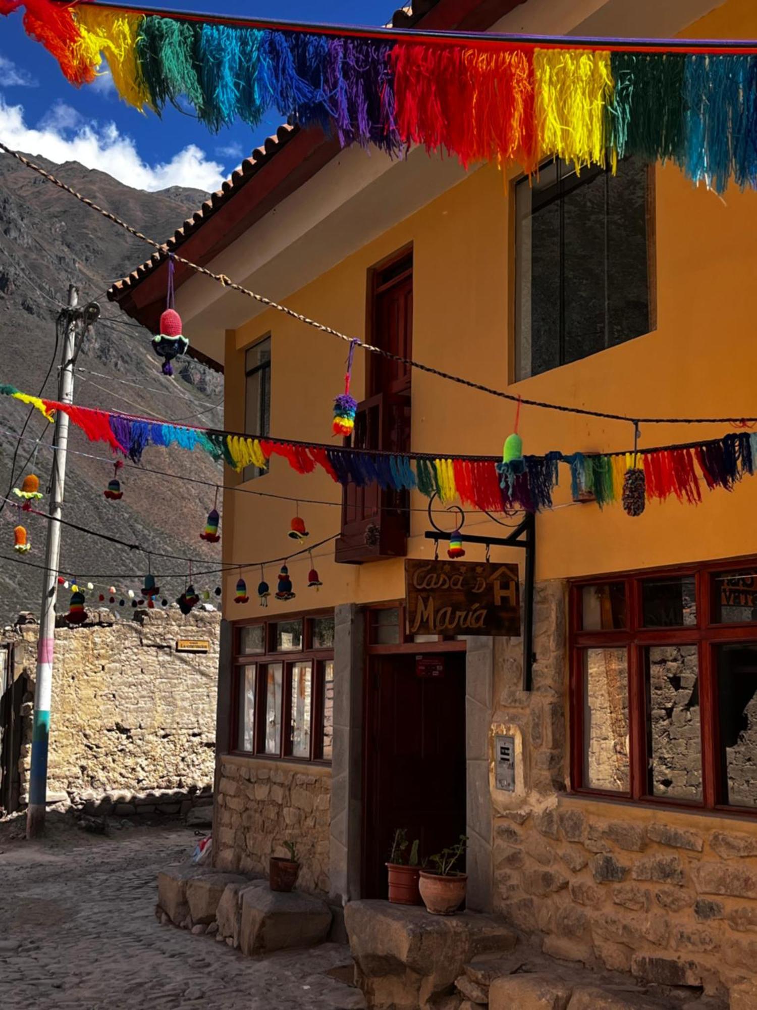 Bed and Breakfast Casa D'Maria Ollantaytambo Exterior foto